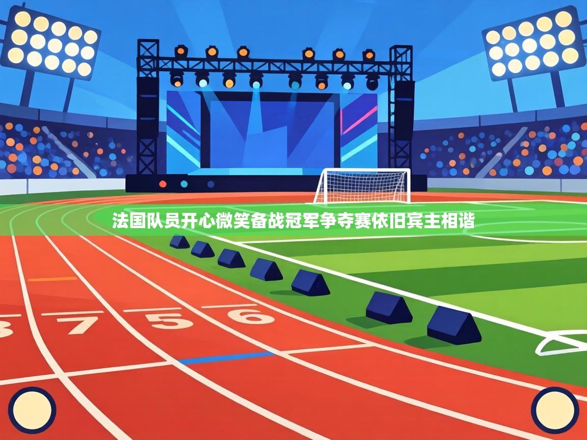 法国队员开心微笑备战冠军争夺赛依旧宾主相谐 第1张
